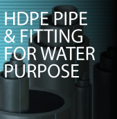 HDPE Pipe & Fitting for Water Purpose